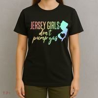 Jersey Girl Dont Pump Gas State Heart T-Shirt thumb 4