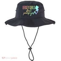 Jersey Girl Dont Pump Gas State Heart Bucket Hat thumb 0