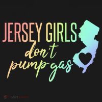 Jersey Girl Dont Pump Gas State Heart Women's Hoodie thumb 2