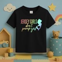 Jersey Girl Dont Pump Gas State Heart Toddler T-Shirt thumb 3