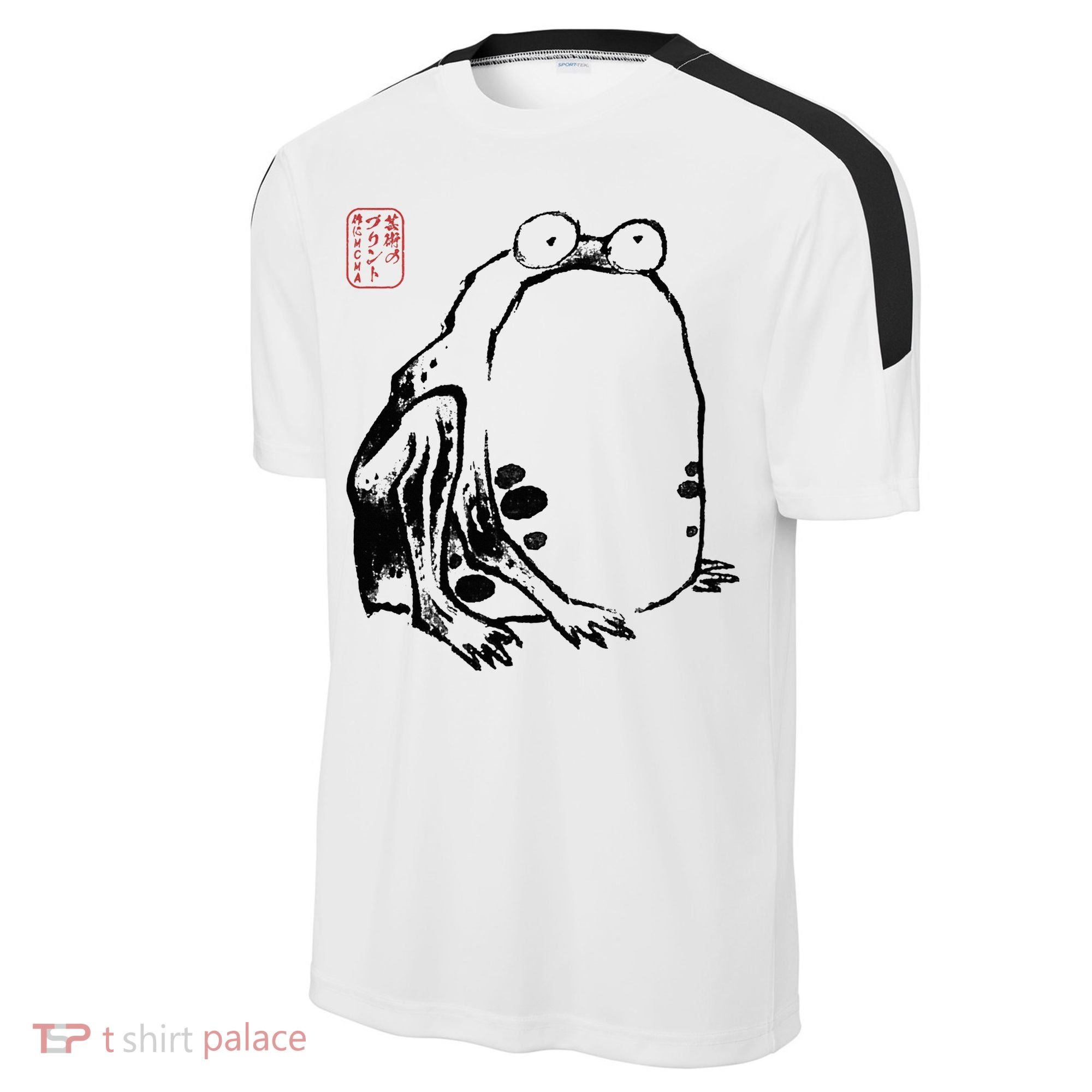 Japanese Grumpy Frog Ukiyoe Anime Japanese Sport-Tek Competitor United Soccer Jersey