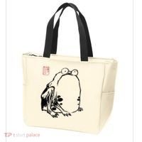 Japanese Grumpy Frog Ukiyoe Anime Japanese Tote Bag thumb 3