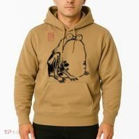 Japanese Grumpy Frog Ukiyoe Anime Japanese Hoodie thumb 2