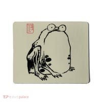 Japanese Grumpy Frog Ukiyoe Anime Japanese Mousepad thumb 0