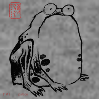Japanese Grumpy Frog Ukiyoe Anime Japanese Toddler Hoodie thumb 2