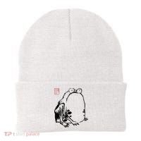 Japanese Grumpy Frog Ukiyoe Anime Japanese Beanie thumb 0