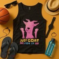Just Goat For It Tank Top thumb 4