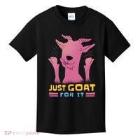 Just Goat For It Kids T-Shirt thumb 0