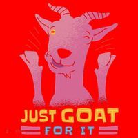 Just Goat For It Santa Hat thumb 1