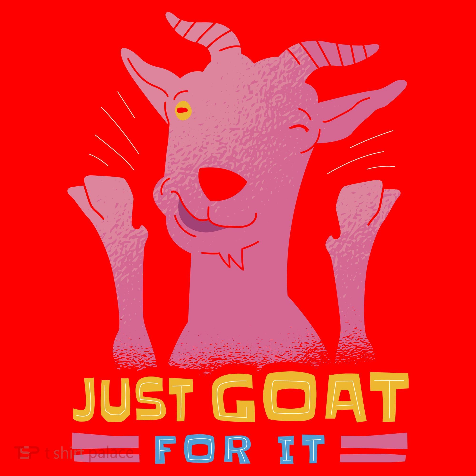 Just Goat For It Santa Hat