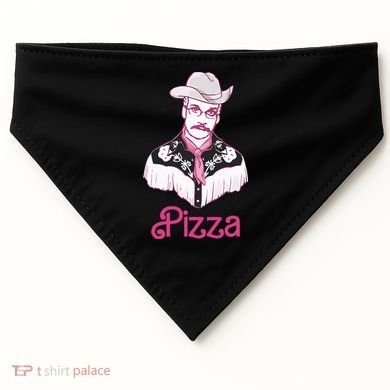 John Green Hes Just John Pizza USA-Made Doggie Bandana