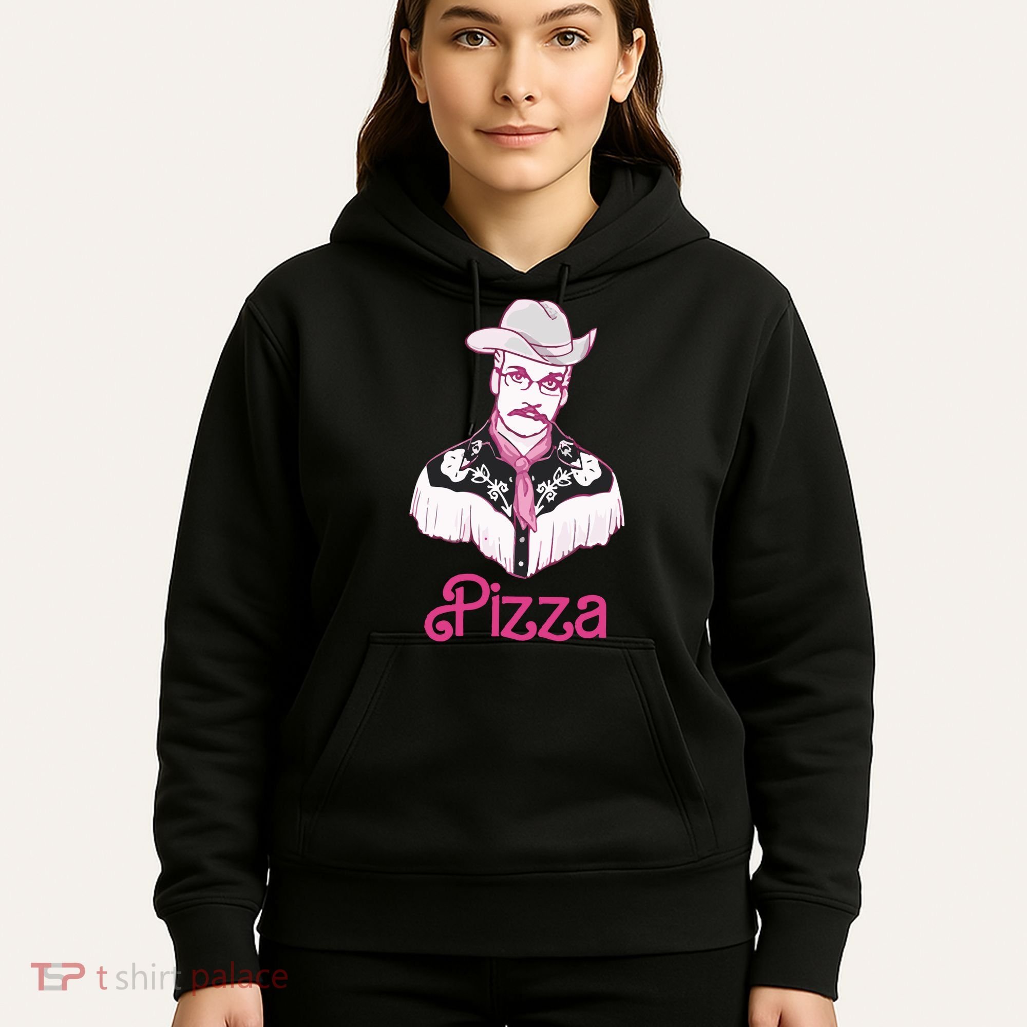 John Green Hes Just John Pizza Hoodie
