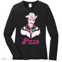 John Green Hes Just John Pizza Women's Long Sleeve Shirt thumb 0