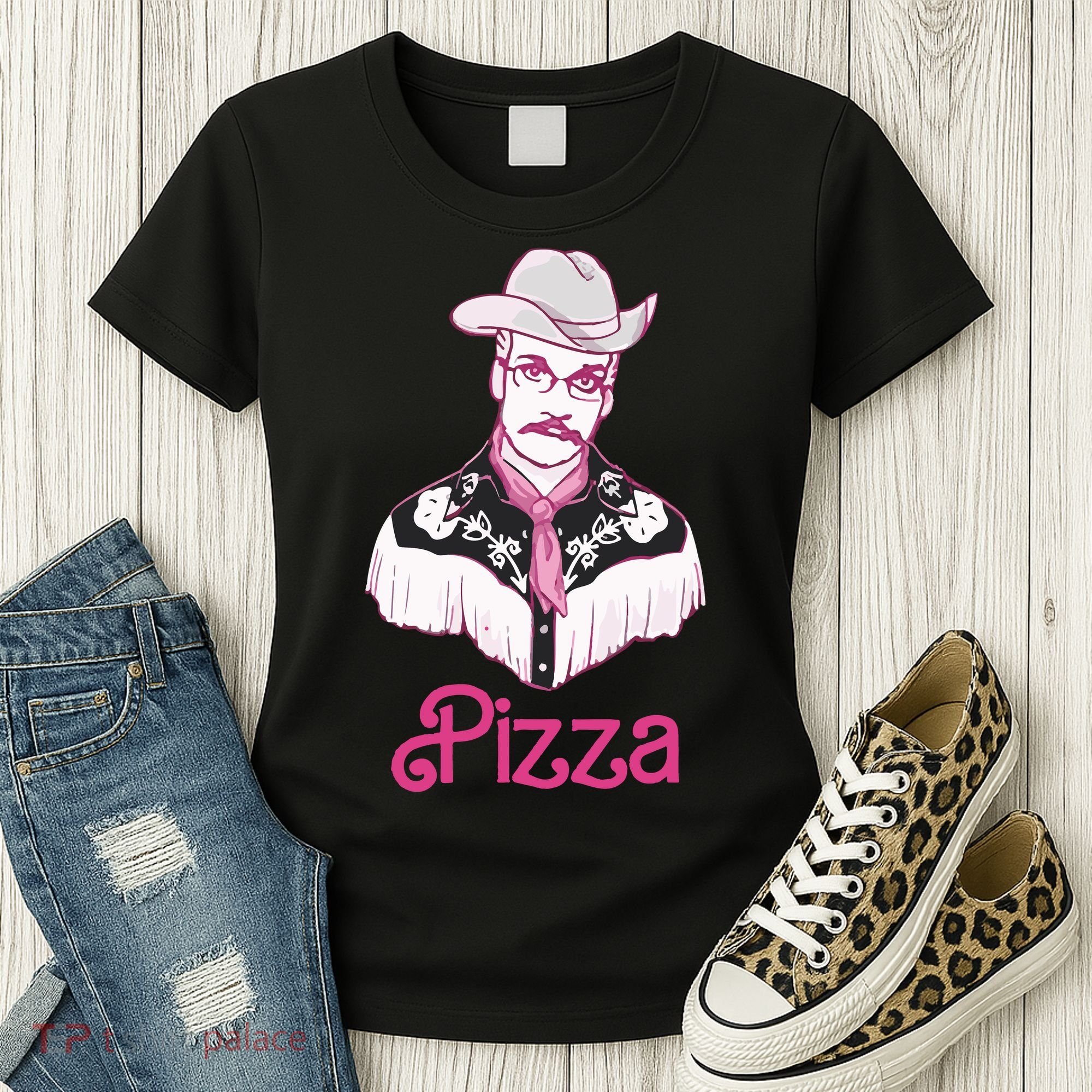 John Green Hes Just John Pizza Women's T-Shirt