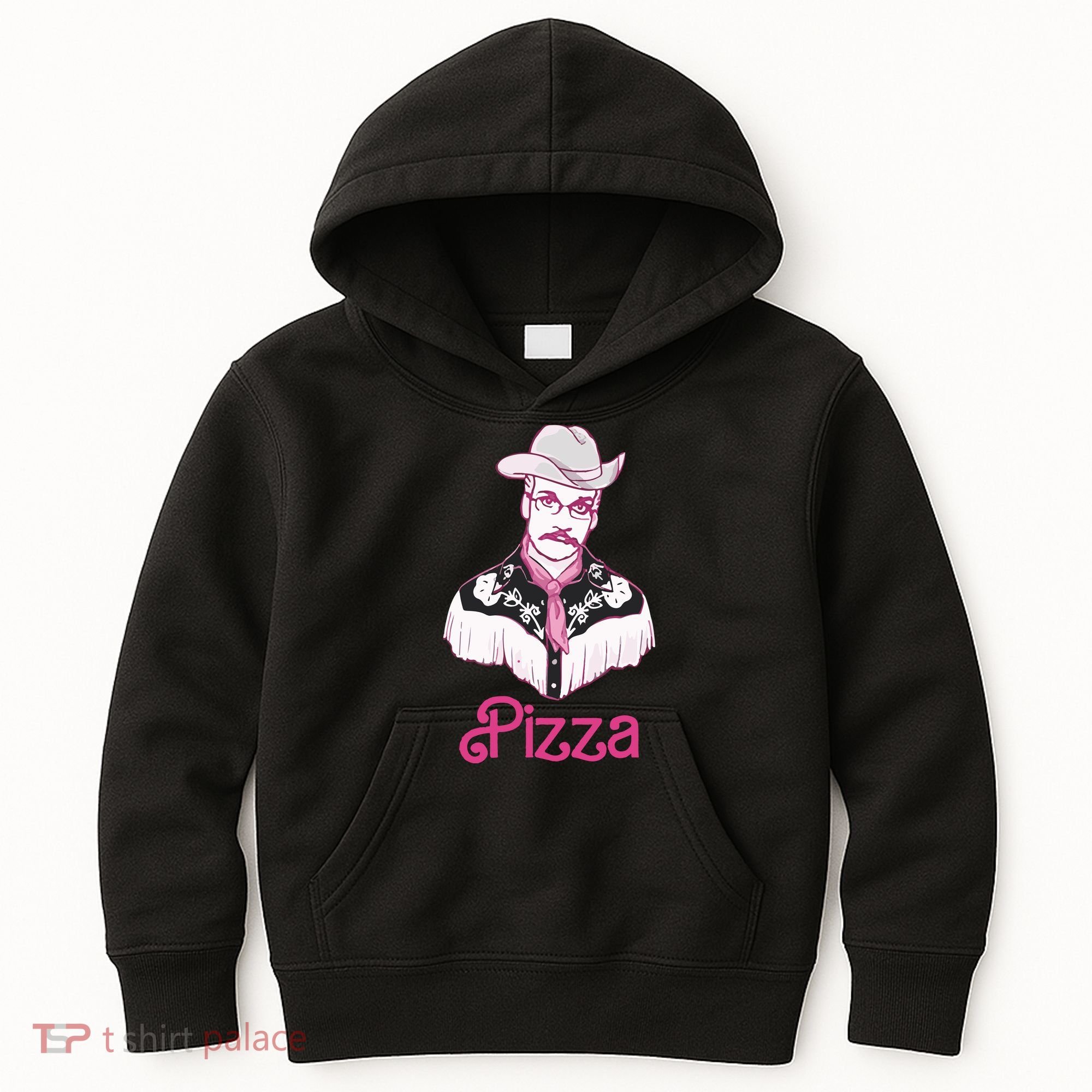 John Green Hes Just John Pizza Kids Hoodie