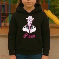 John Green Hes Just John Pizza Kids Hoodie thumb 3