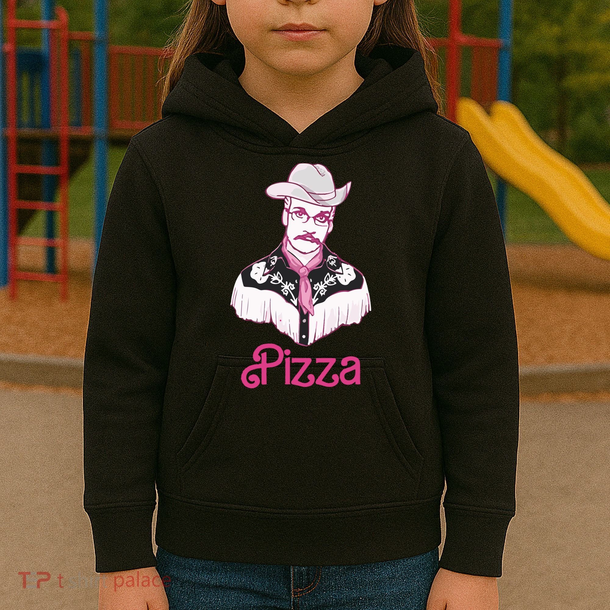 John Green Hes Just John Pizza Kids Hoodie