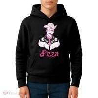 John Green Hes Just John Pizza Kids Hoodie thumb 4