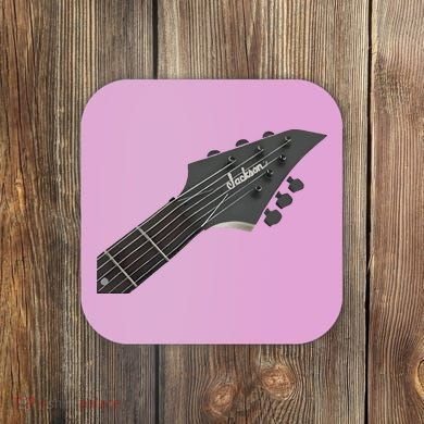 Jackson Guitar Head Classic Coaster