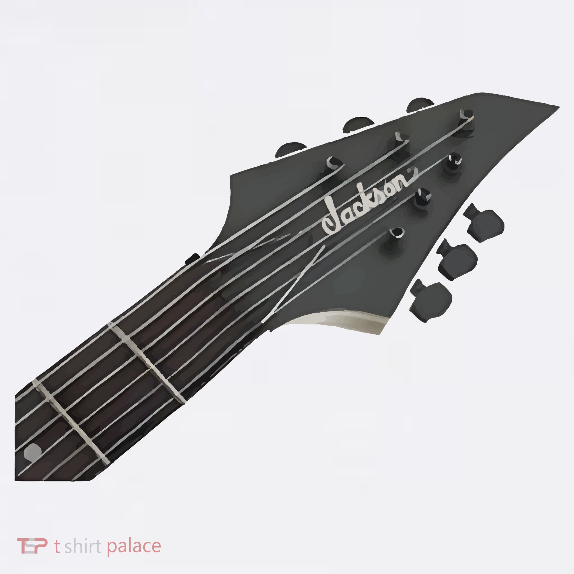 Jackson Guitar Head Classic Ornament