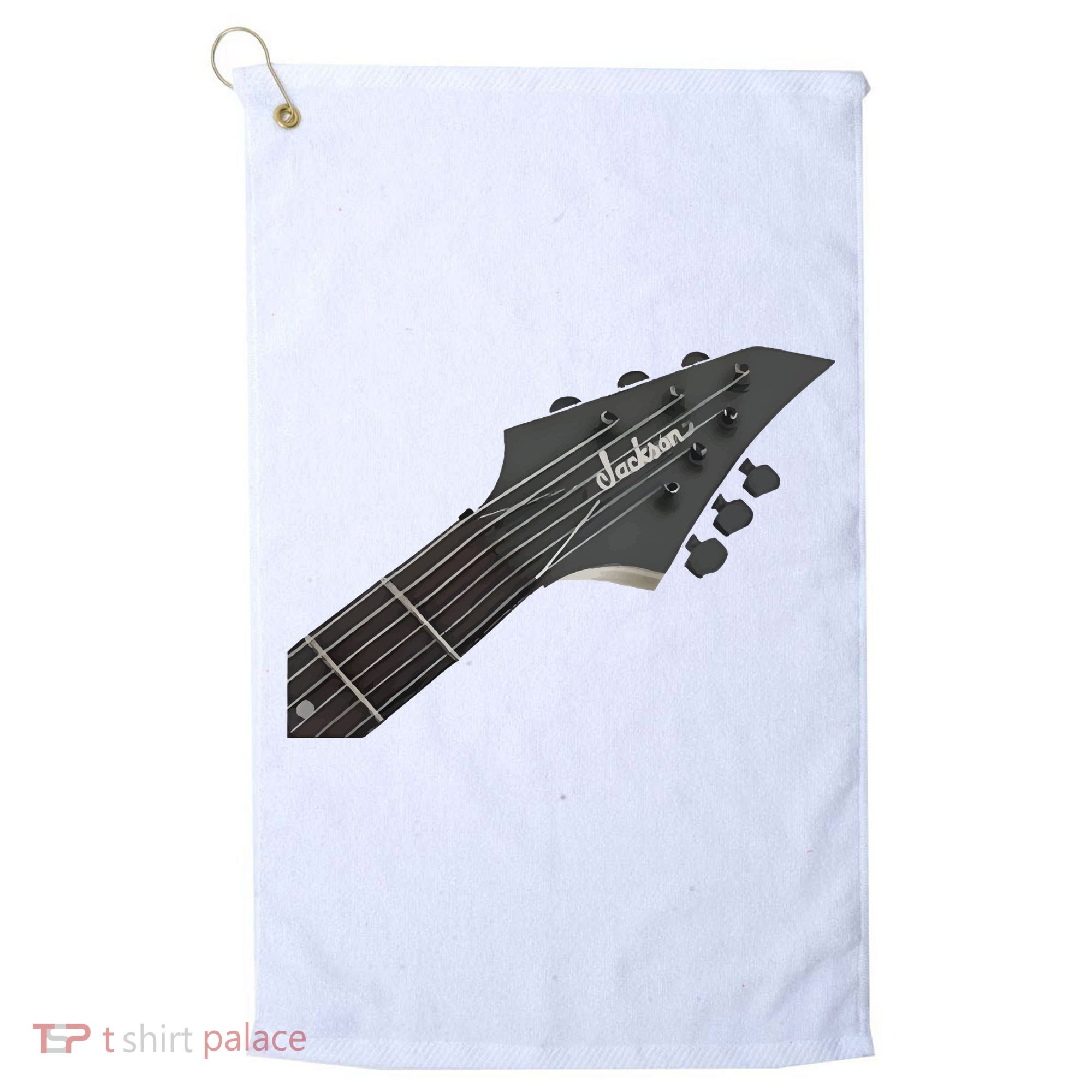 Jackson Guitar Head Classic Golf Towel