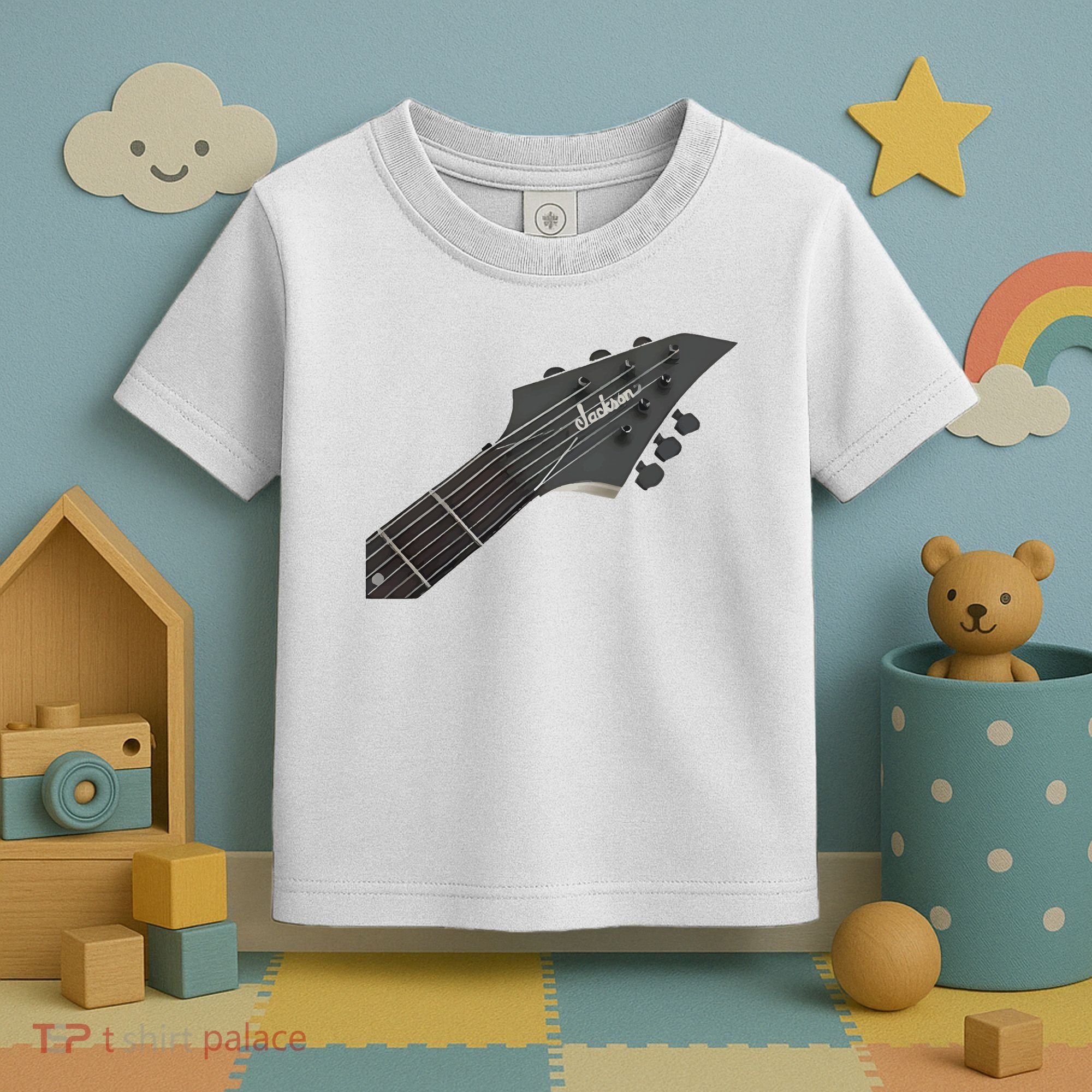 Jackson Guitar Head Classic Toddler T-Shirt