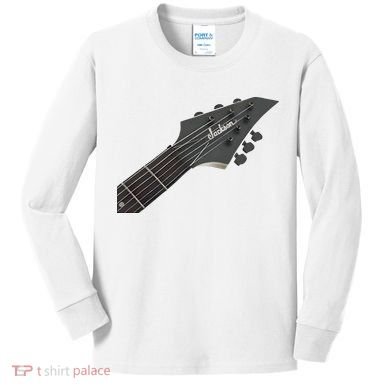 Jackson Guitar Head Classic Kids Long Sleeve Shirt