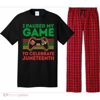 Juneteenth Gamer I Paused My Game To Celebrate Juneteenth Pajama Set thumb 0