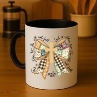 Jesus God Is Within Her Coquette Christian Faith Coffee Mug thumb 4