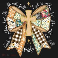 Jesus God Is Within Her Coquette Christian Faith Ornament thumb 1