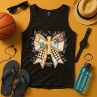 Jesus God Is Within Her Coquette Christian Faith Tank Top thumb 4