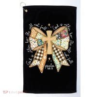 Jesus God Is Within Her Coquette Christian Faith Golf Towel thumb 0