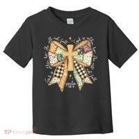Jesus God Is Within Her Coquette Christian Faith Toddler T-Shirt thumb 0