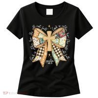Jesus God Is Within Her Coquette Christian Faith Women's T-Shirt thumb 0