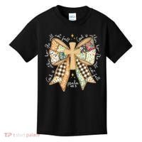 Jesus God Is Within Her Coquette Christian Faith Kids T-Shirt thumb 0