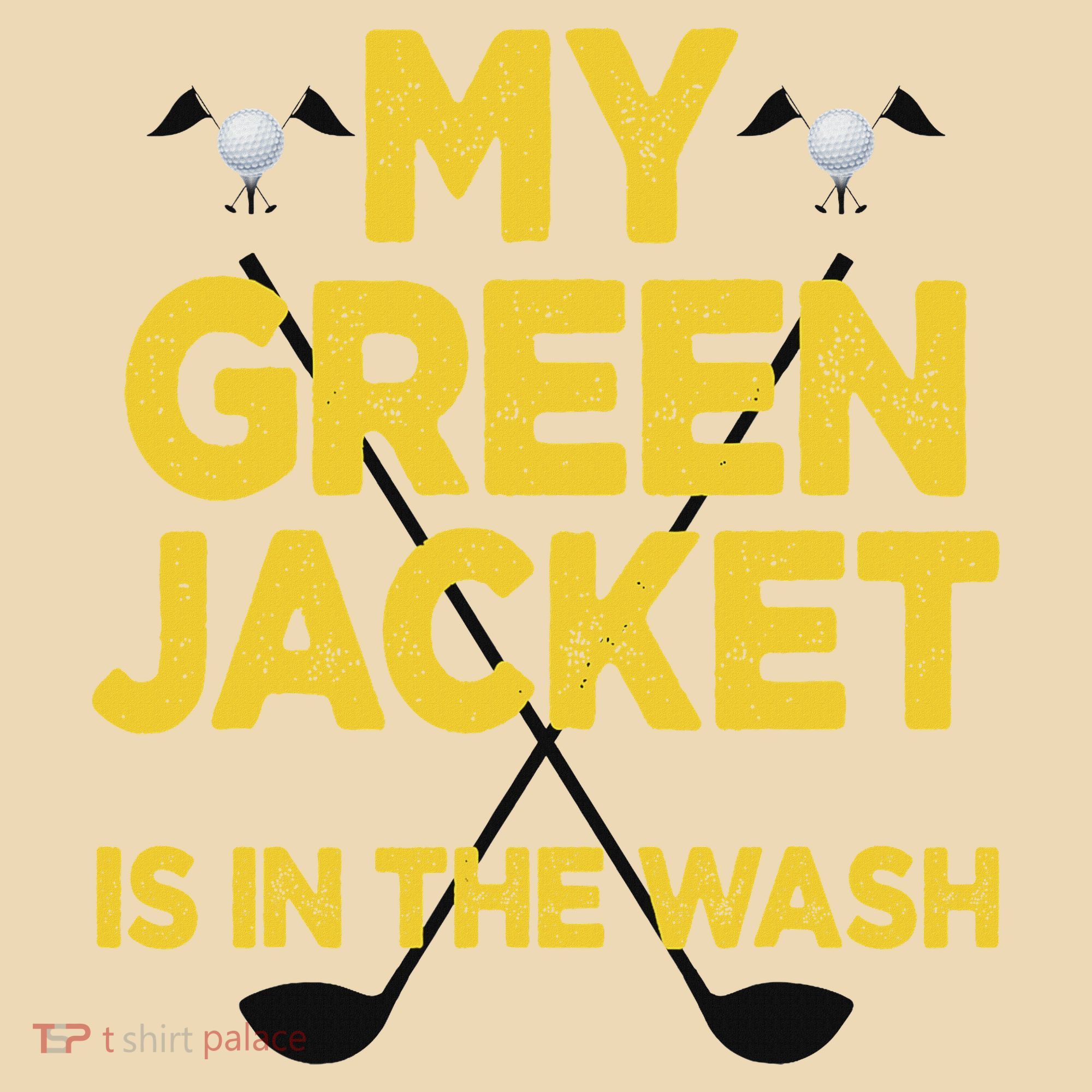Jacket Green In The Wash Master Golf Golfer Player Tote Bag