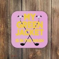 Jacket Green In The Wash Master Golf Golfer Player Coaster thumb 0