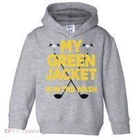Jacket Green In The Wash Master Golf Golfer Player Toddler Hoodie thumb 0