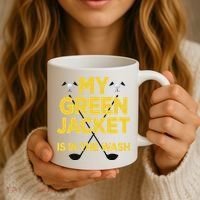 Jacket Green In The Wash Master Golf Golfer Player Coffee Mug thumb 3