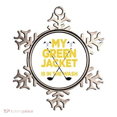 Jacket Green In The Wash Master Golf Golfer Player Ornament