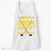 Jacket Green In The Wash Master Golf Golfer Player Women's Tank Top thumb 0