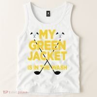 Jacket Green In The Wash Master Golf Golfer Player Tank Top thumb 2