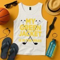 Jacket Green In The Wash Master Golf Golfer Player Tank Top thumb 4