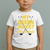 Jacket Green In The Wash Master Golf Golfer Player Toddler T-Shirt thumb 2