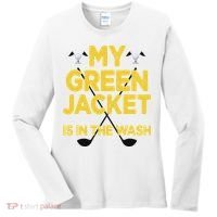 Jacket Green In The Wash Master Golf Golfer Player Women's Long Sleeve Shirt thumb 0