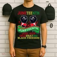 Juneteenth Gift Juneteenth Independence Day, Juneteenth Celebrating Black Freedo T-Shirt thumb 6