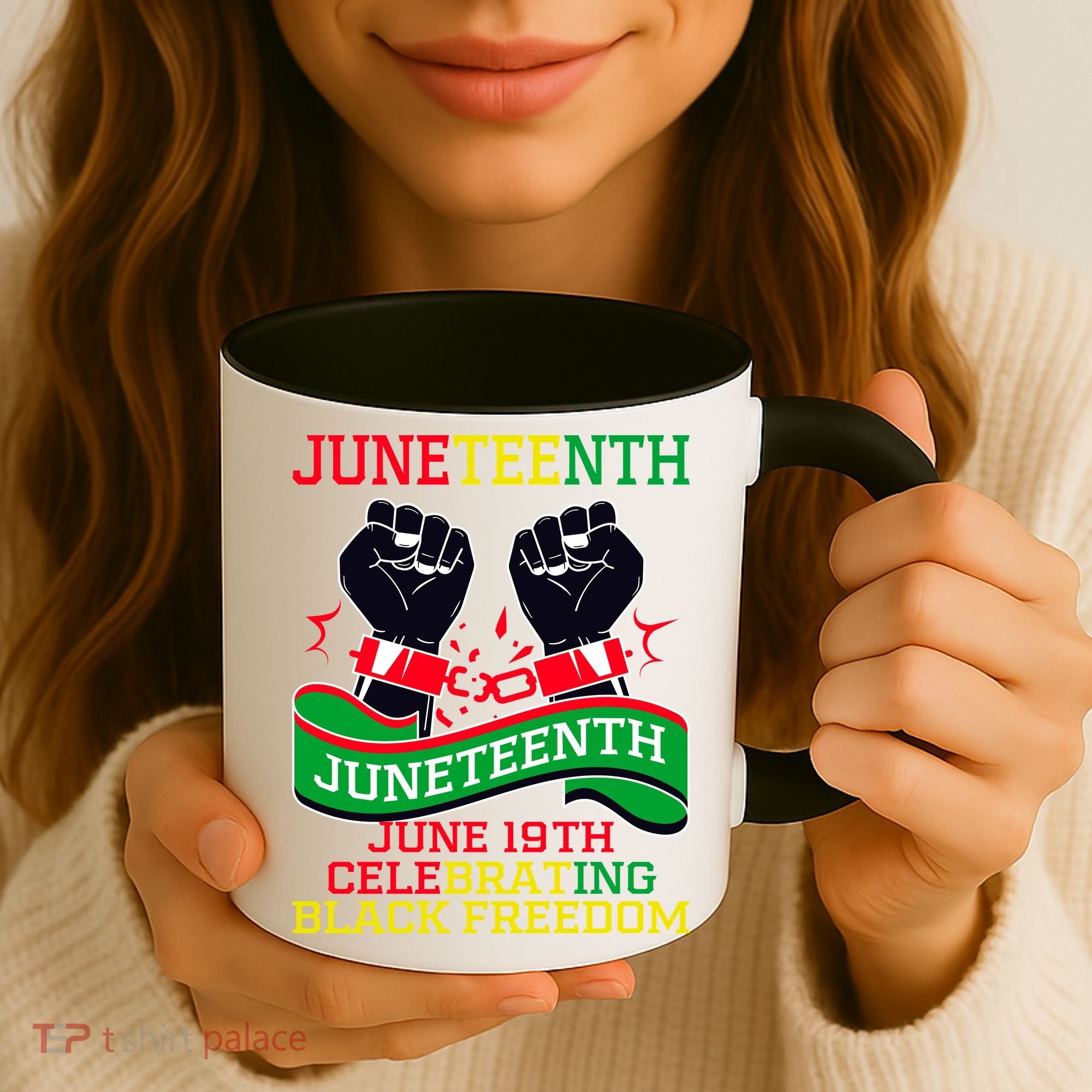 Juneteenth Gift Juneteenth Independence Day, Juneteenth Celebrating Black Freedo Coffee Mug
