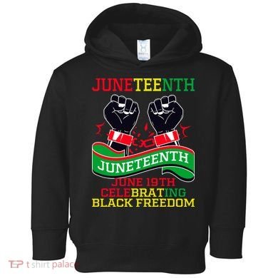 Juneteenth Gift Juneteenth Independence Day, Juneteenth Celebrating Black Freedo Toddler Hoodie