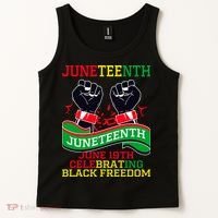 Juneteenth Gift Juneteenth Independence Day, Juneteenth Celebrating Black Freedo Tank Top thumb 2