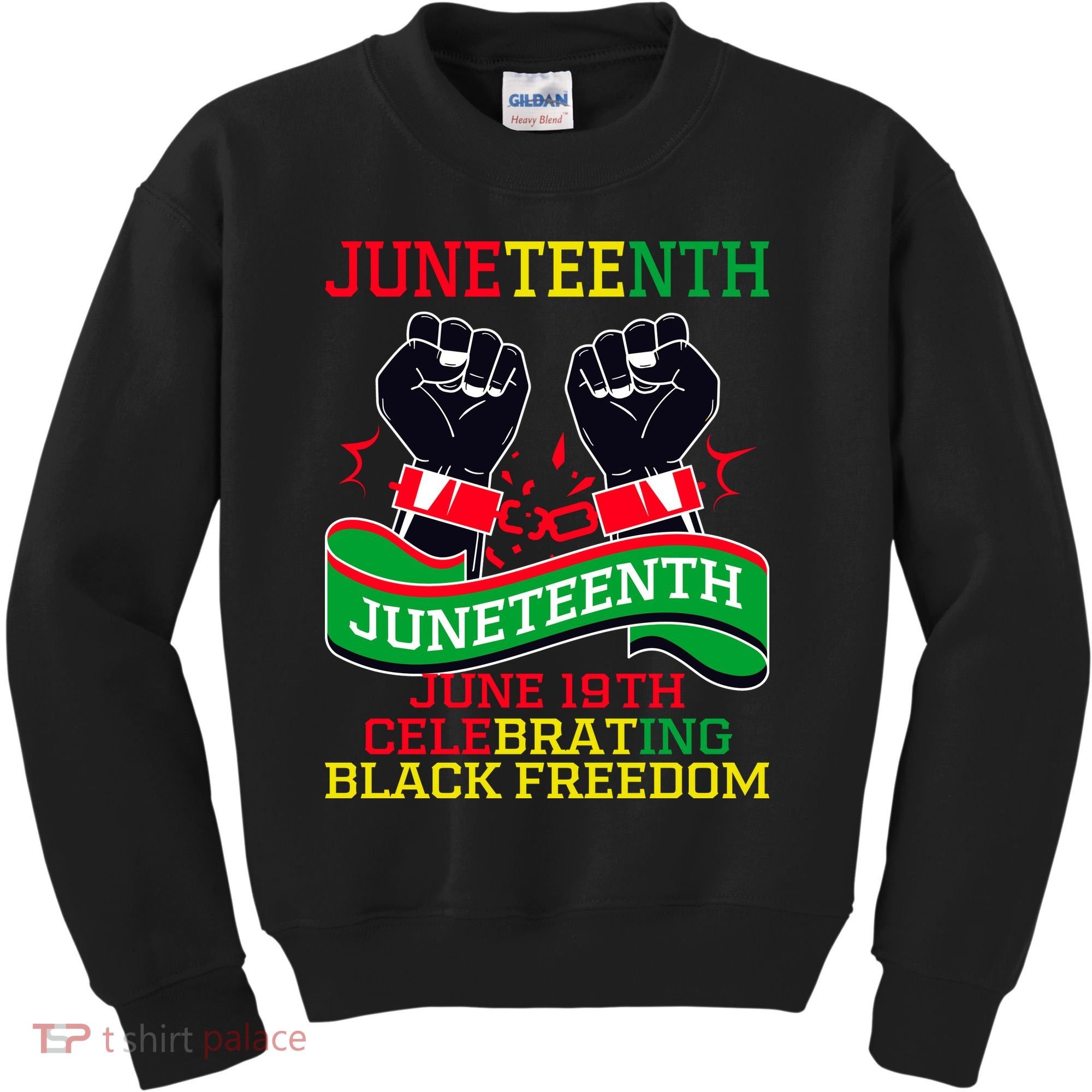 Juneteenth Gift Juneteenth Independence Day, Juneteenth Celebrating Black Freedo Kids Sweatshirt